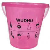 Pink plastic wudhu bucket van Woedoe Emmer roze, perfect cadeau voor elke gelegenheid
